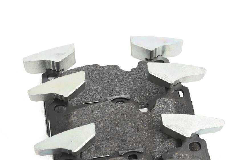 Kit de reparación de pastillas de freno sin amianto para BMW F20, F21, F22, F23, F30, F31, F34, F32, F33, F36 (OEM 34116878876). Original BMW