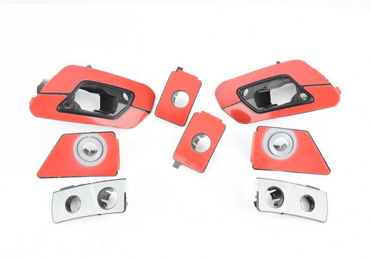 Kit de reparación soporte paragolpes delantero OEM 51117379431 para BMW F34 y F34N. Original BMW.