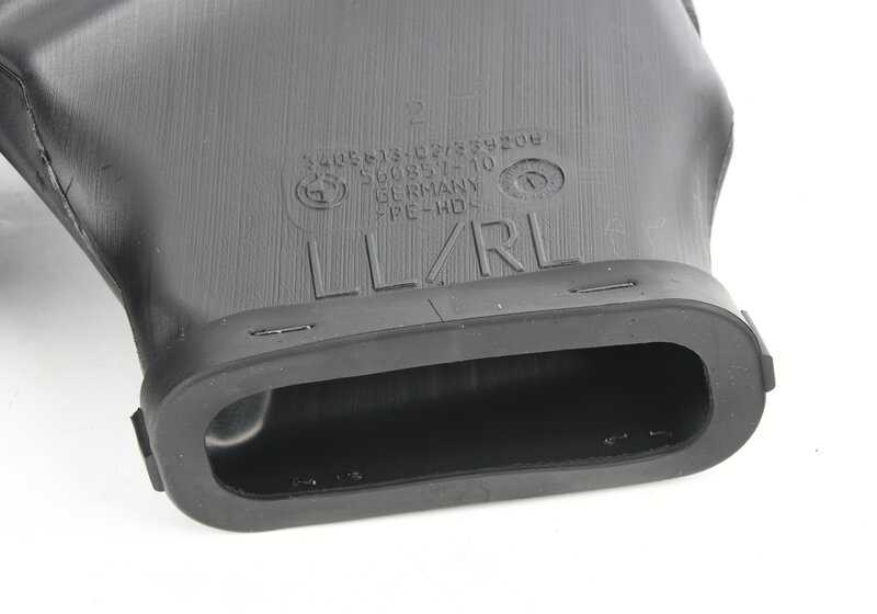 Conducto calefacción suelo lado izquierdo OEM 64223416829 para BMW X3 E83 (todos los modelos: 1.8d, 2.0d, 2.0i, 2.0sd, 2.5i, 2.5si). Original BMW.
