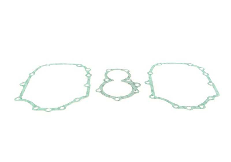 Juego de juntas sin asbesto OEM 23129065642 para BMW E12, E28, E24, E23. Compatible con múltiples cajas de cambio manuales de 4 y 5 marchas. Original BMW.