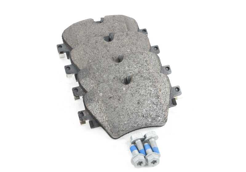 Kit de pastillas de freno sin amianto OEM 34106888777 para BMW 2er G42, 3er G20/G20N/G21/G21N/G28/G28N, 4er G22/G22N/G23/G23N/G26/G26N, X3 G01/G01N, X4 G02/G02N, Z4 G29. Original BMW.