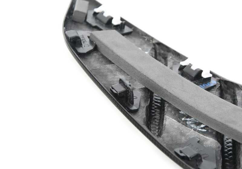 M Performance moldura entrada de aire aleta para BMW G82, G83. Original BMW.