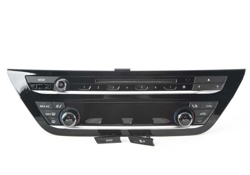 OEM 61315A4A4E4 Radio et ensemble de contrôle climatisé pour la série BMW 5 et 6 séries (modèles compatibles: F90, G30, G31, G32). BMW d'origine.