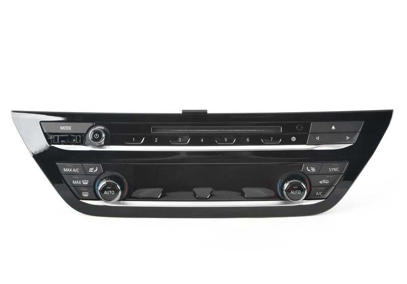 OEM 61315A4A4E4 Radio et ensemble de contrôle climatisé pour la série BMW 5 et 6 séries (modèles compatibles: F90, G30, G31, G32). BMW d'origine.