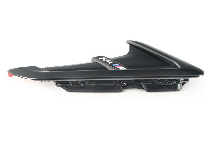Tapa conducto aire lateral derecha OEM 51138098094 para BMW X4M F98 y F98N. Original BMW.