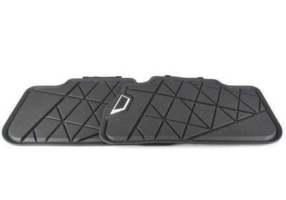 Alfombrillas de goma originales OEM 51475A20D39 para BMW iX (I20) xDrive 40, 50 y M60 (años 2021-2025). Juego trasero. Resistentes al agua, antideslizantes y a medida. Original BMW.