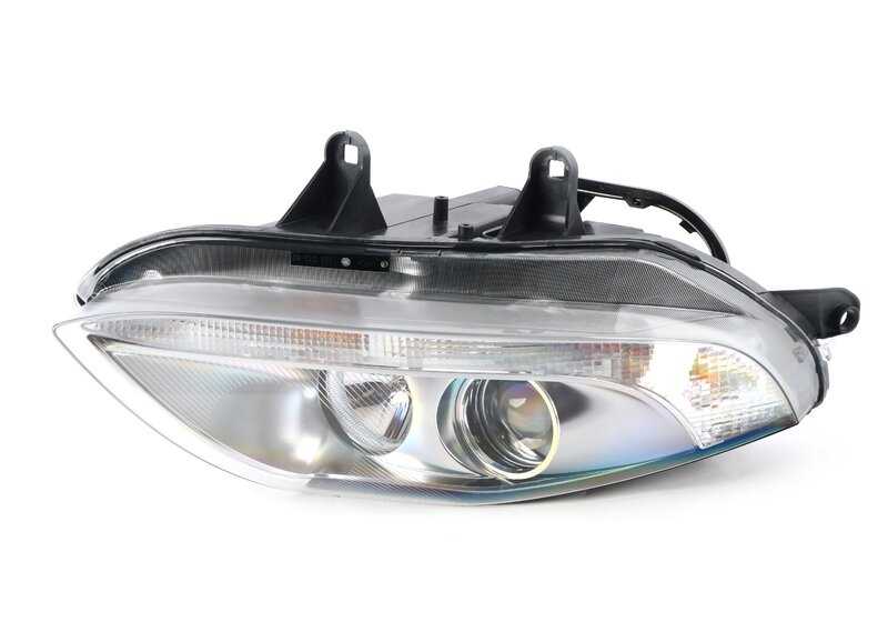 Crome right headlight OEM 63127165690 for BMW Z4 E85, E86. Original BMW.