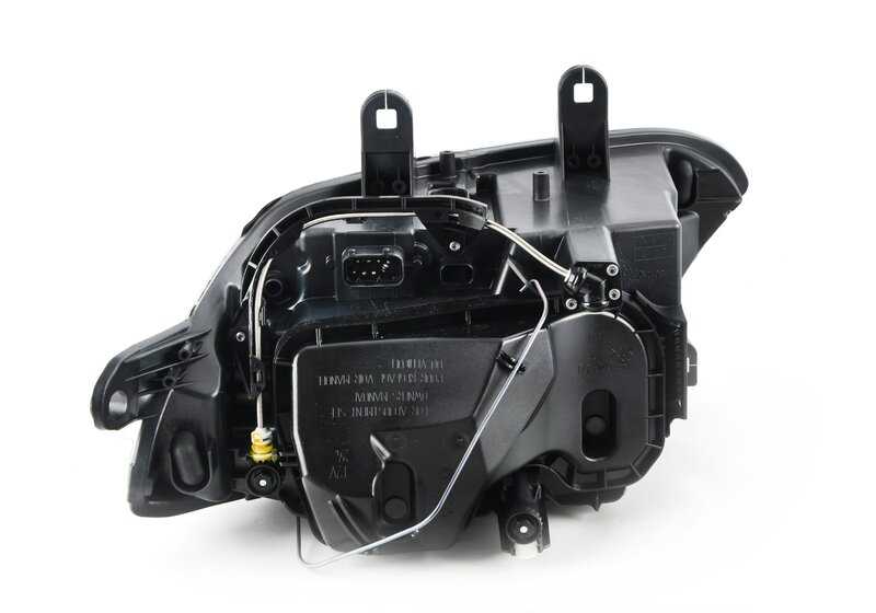 Crome right headlight OEM 63127165690 for BMW Z4 E85, E86. Original BMW.
