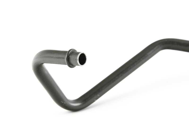 Tubería de retorno refrigerador de aceite OEM 17111737829 para BMW E38. Recambio original BMW.