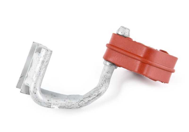 Silentblock com folha de fixação de OEM 18207526197 para BMW E63, E64. BMW original.