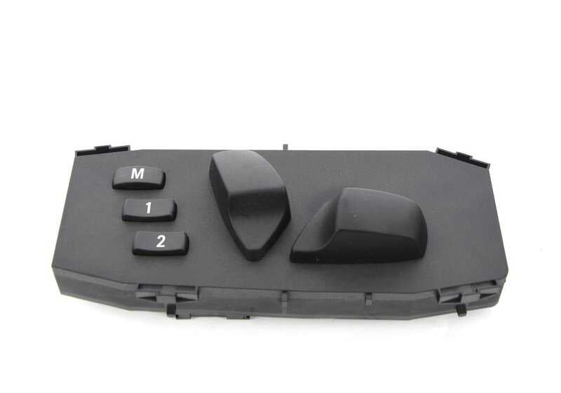 Interruptor ajuste asiento delantero derecho OEM 61316936978 para BMW E93 320d, 320i (todos los motores y transmisiones compatibles). Original BMW.