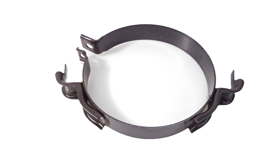 Abrazadera escape OEM 18211246403 para BMW E21 {todos los modelos: 320/1, 320/2, 320/6 con motor M20}. Pieza original BMW.