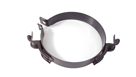 Abrazadera escape OEM 18211246403 para BMW E21 {todos los modelos: 320/1, 320/2, 320/6 con motor M20}. Pieza original BMW.