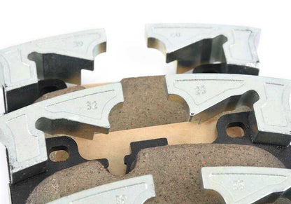 Juego de pastillas de freno sin amianto OEM 34116888458 para BMW G30, G32, G11, G12, G05, G06, G07. Original BMW