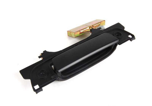 Maneta exterior puerta izquierda OEM 51221928207 para BMW E34 {518i, 520i}. Compatible con modelos fabricados entre 1987 y 1996. Recambio original BMW.