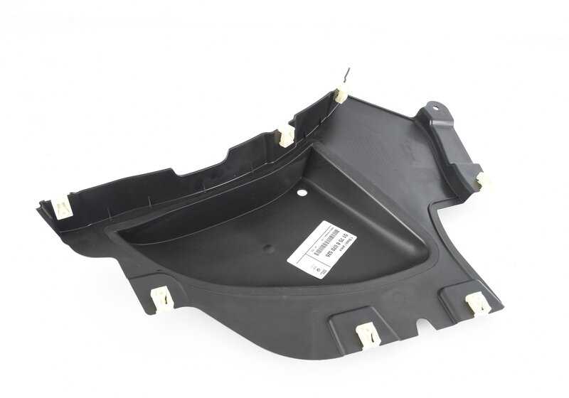 Cubierta paso de rueda inferior derecha OEM 51758070526 para BMW Serie 4 G22 {420d, 420d xDrive, 420i, 420i xDrive} (todos los modelos de 07/2020 a 02/2024). Pieza original BMW.