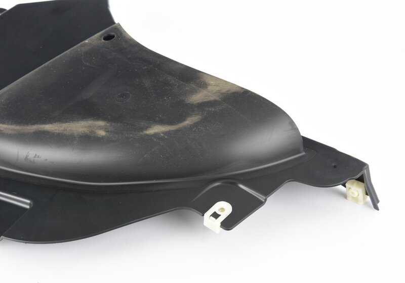 Cubierta paso de rueda inferior derecha OEM 51758070526 para BMW Serie 4 G22 {420d, 420d xDrive, 420i, 420i xDrive} (todos los modelos de 07/2020 a 02/2024). Pieza original BMW.