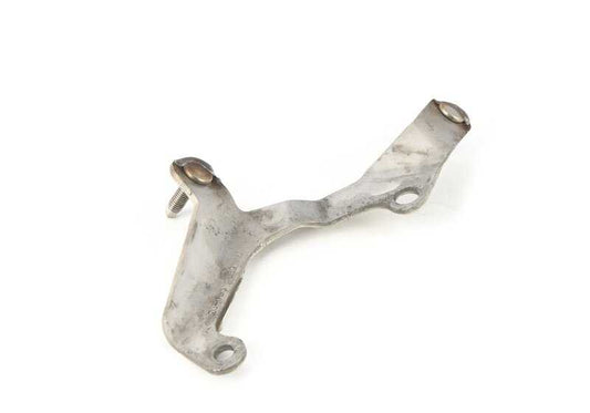 Catalytic converter bracket near engine OEM 18207597064 for BMW E82, E88, E90, E91, E92, E93, E84, F25, F26. Original BMW.