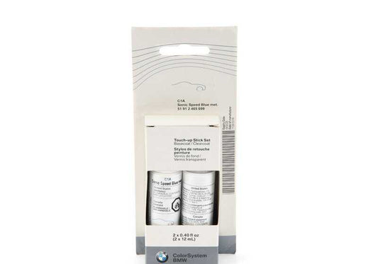 Touch up paint Sonic Speed ​​Blue met. for BMW (OEM 51912465699). Genuine BMW