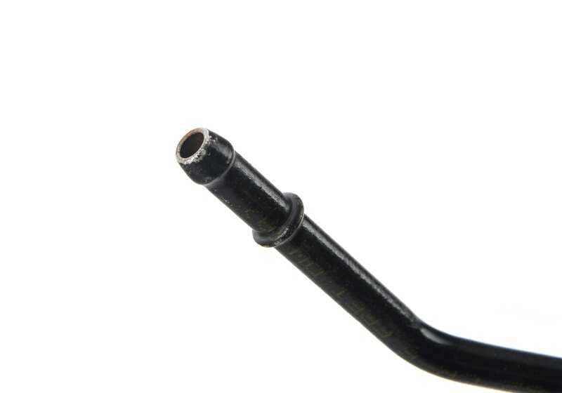 Tubo de retorno combustible OEM 16121178828 para BMW E32 (Serie 7). Pieza original BMW.