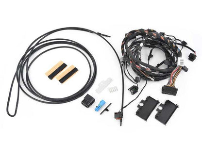 Conjunto de cabos de substituição, área do amortecedor esquerdo para BMW E81, E82, E87, E87N, E88, E90N, E91N, E92, E93 (OEM 61129206018). BMW originais.