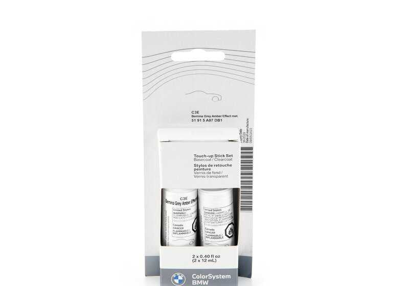 Bleistiftfarbe (Retusche) Bernina Grey Amber traf sich. OEM 51915A07DB1 for BMW X1 (U11), X3 (G01), X3 M (F97), X4 (G02), X4 M (F98), X5 (G05), X5 M (F95), X6 (G06), x6 m (F96), X7 (G07), XM (G09), Series 7 (G70). Original BMW.