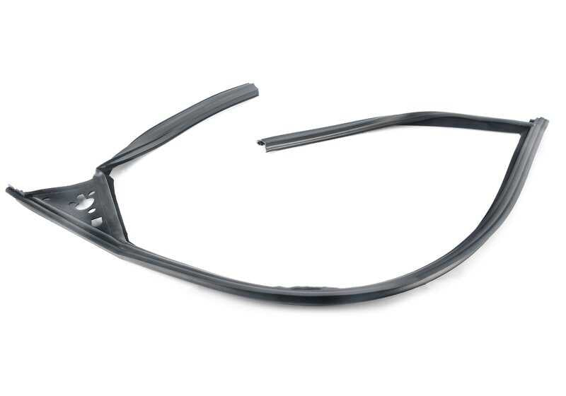 Guía de ventana derecha OEM 51321908976 para BMW Serie 7 E32 (modelos 730i, 730iL con motor M30 o M60, transmisión manual o automática). Original BMW.