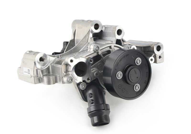 Bomba de agua con soporte OEM 11518650988 para BMW G42, G20, G21, G28, G22, G23, G26, G30, G31, G60, G32, G11, G12, G01, G45, G02, G05, G06, G29. Original BMW.