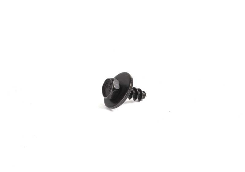 Tornillo plástico OEM 07129903176 para BMW E39, E38. Pieza original BMW.