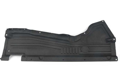 Protector inferior lateral izquierdo OEM 51757308671 para BMW F15, F85, F16, F86. Original BMW.