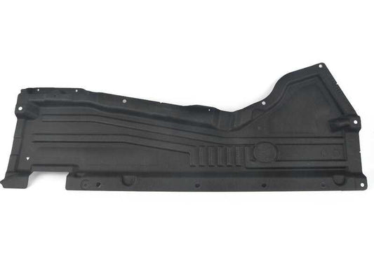 Protector inferior lateral izquierdo OEM 51757308671 para BMW F15, F85, F16, F86. Original BMW.