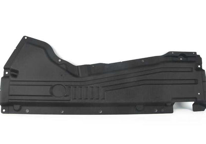 Protector inferior lateral izquierdo OEM 51757308671 para BMW F15, F85, F16, F86. Original BMW.