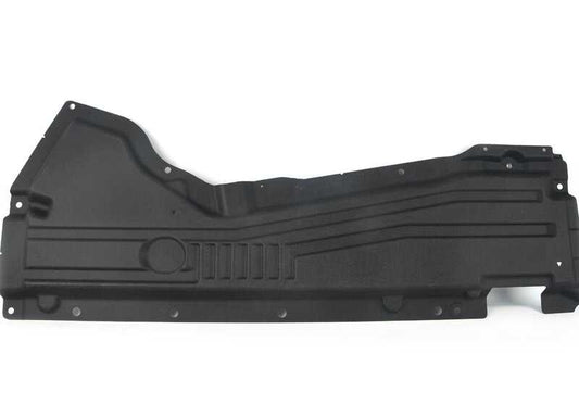 Protector inferior lateral izquierdo OEM 51757308671 para BMW F15, F85, F16, F86. Original BMW.
