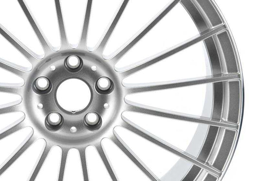 Silver light alloy wheel (OEM 36107991470) for BMW 7 Series G11, G12. Original BMW.