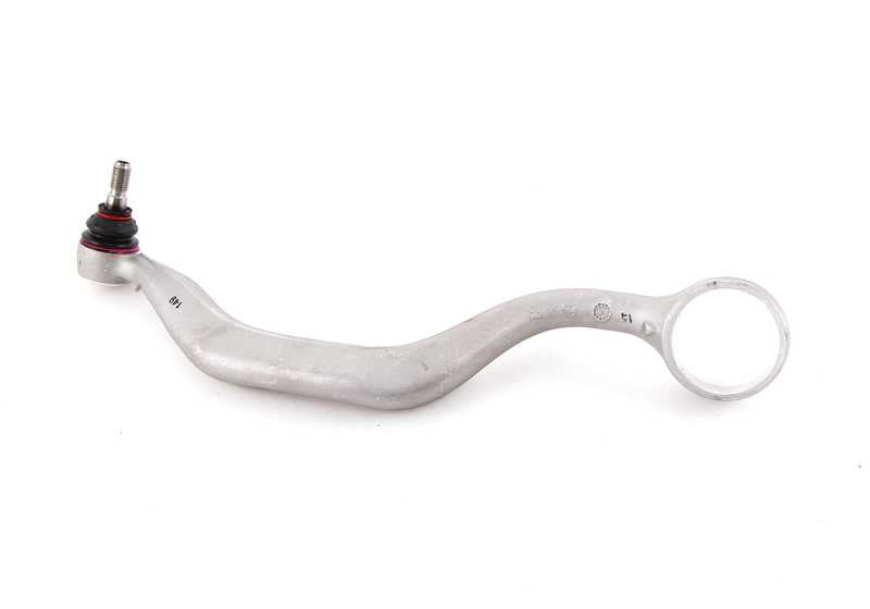 Pressure rod without rubber bearing right for BMW E39 (OEM 31121092610). Original BMW