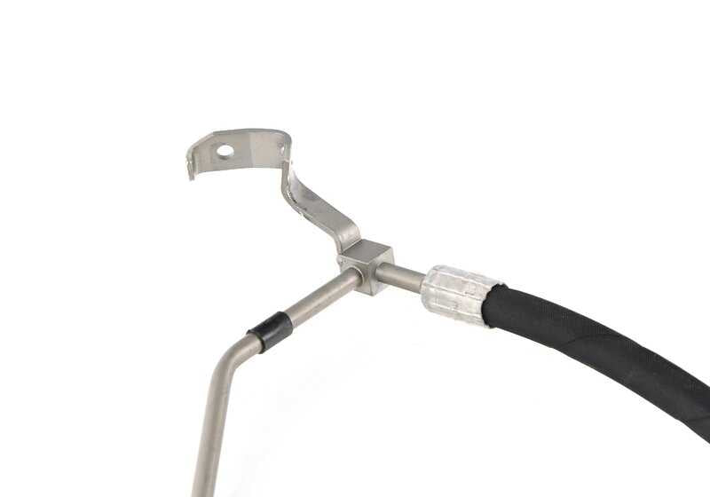 Oscillating Engine Pressure Pipe for BMW E63, E63N, E64, E64N (OEM 37106769936). Original BMW.