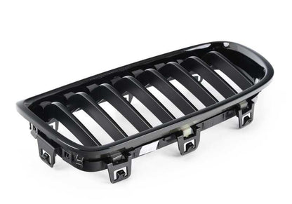 Rejilla decorativa frontal izquierda OEM 51117464493 para BMW Serie 3 F30, F30N, F31N, F35, F35N. Pieza original BMW.