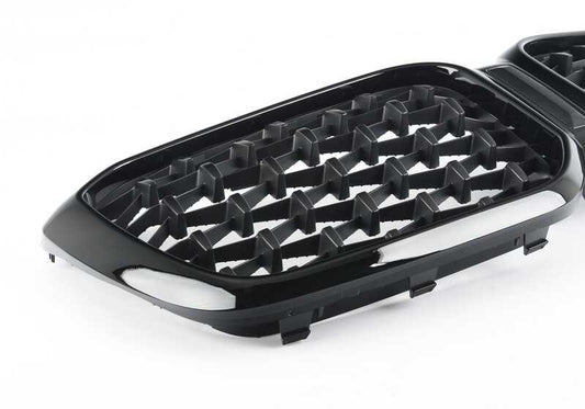 Rejilla decorativa frontal OEM 51135A1AC59 para BMW X4 G02 (xDrive20d, xDrive20i, xDrive30d). Compatible con todos los modelos fabricados entre 2021 y 2025. Original BMW.