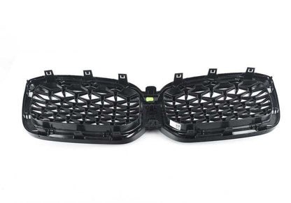 Rejilla decorativa frontal OEM 51135A1AC59 para BMW X4 G02 (xDrive20d, xDrive20i, xDrive30d). Compatible con todos los modelos fabricados entre 2021 y 2025. Original BMW.