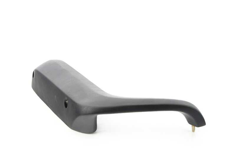 Reposabrazos delantero izquierdo negro OEM 51411885263 para BMW E28. Original BMW.
