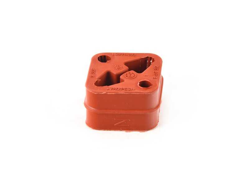 Soporte de goma escape OEM 18308657332 para BMW G87, G21, G80, G81, G82, G83, G11, G12, G05, G18, F95, G06, F96, G07. Original BMW.