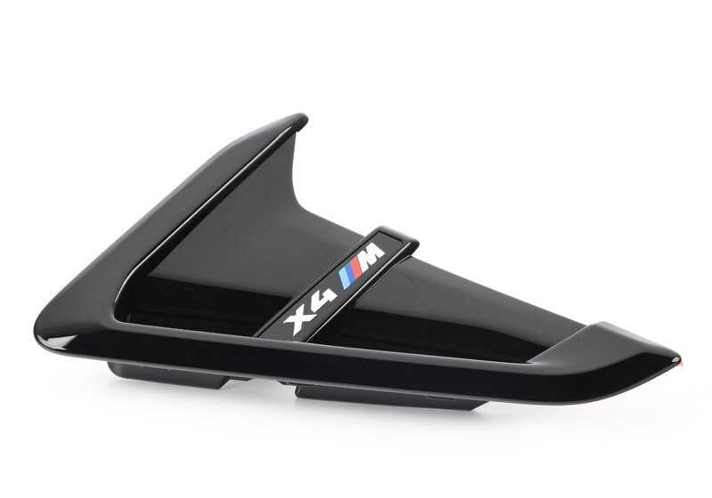 Pannello laterale sinistro di guida per la guida dell'aria per la BMW X4 F98, F98N (OEM 51138098093). BMW originale