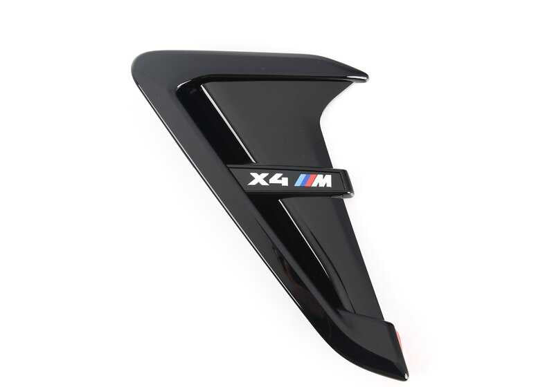 Pannello laterale sinistro di guida per la guida dell'aria per la BMW X4 F98, F98N (OEM 51138098093). BMW originale