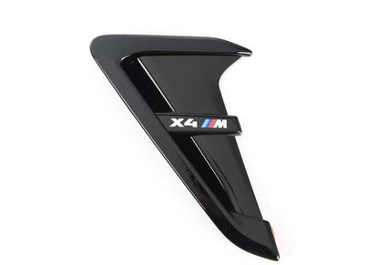 Pannello laterale sinistro di guida per la guida dell'aria per la BMW X4 F98, F98N (OEM 51138098093). BMW originale