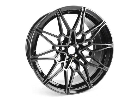 Llantas de aleación M Doble Radio 892 OEM 36119501476 para BMW X3 F97, F97N y X4 F98, F98N. Acabado bicolor Jet Black brillo torneado. Original BMW.