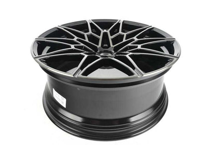 Llantas de aleación M Doble Radio 892 OEM 36119501476 para BMW X3 F97, F97N y X4 F98, F98N. Acabado bicolor Jet Black brillo torneado. Original BMW.