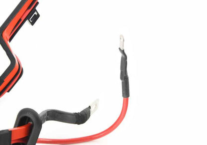 Cable de batería positivo OEM 61129316575 para BMW F20, F20N, F21, F21N, F22. Cable original BMW para conexión de batería en el suelo del vehículo.