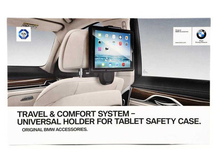 Soporte Universal para Tablet Safety Case para BMW Serie 1, Serie 2, Serie 3, Serie 4, Serie 5, Serie 6, Serie 7, i, X1, X2, X3, X4, X5, X6, X7, XM (OEM 51952408224). Original BMW