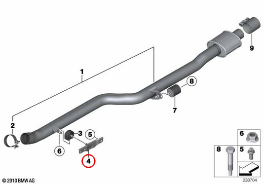 Soporte de caja de cambios OEM 22316787860 para BMW F25, F26. Original BMW.
