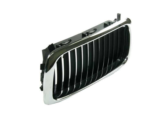 Rejilla decorativa izquierda OEM 51138125811 para BMW E38. Pieza original BMW.